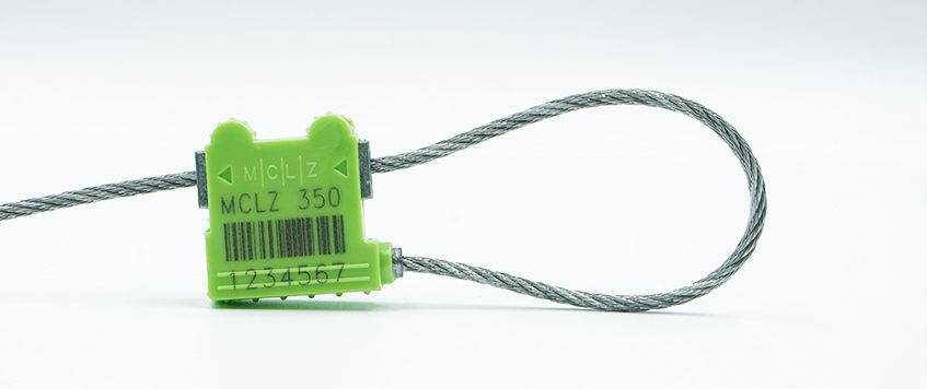 Medium Cable Lock Zinc 350